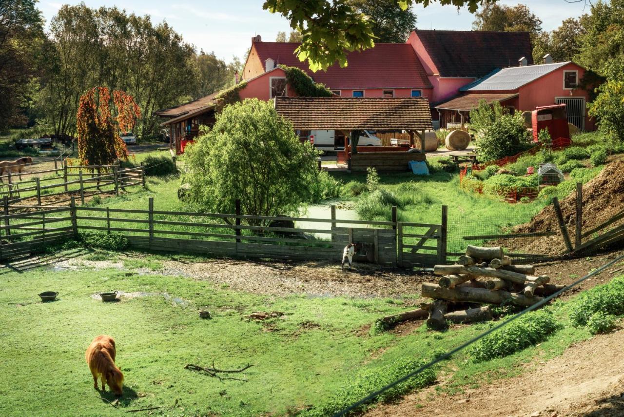 Villa Ranc Cerveny Mlyn Lisov  Esterno foto